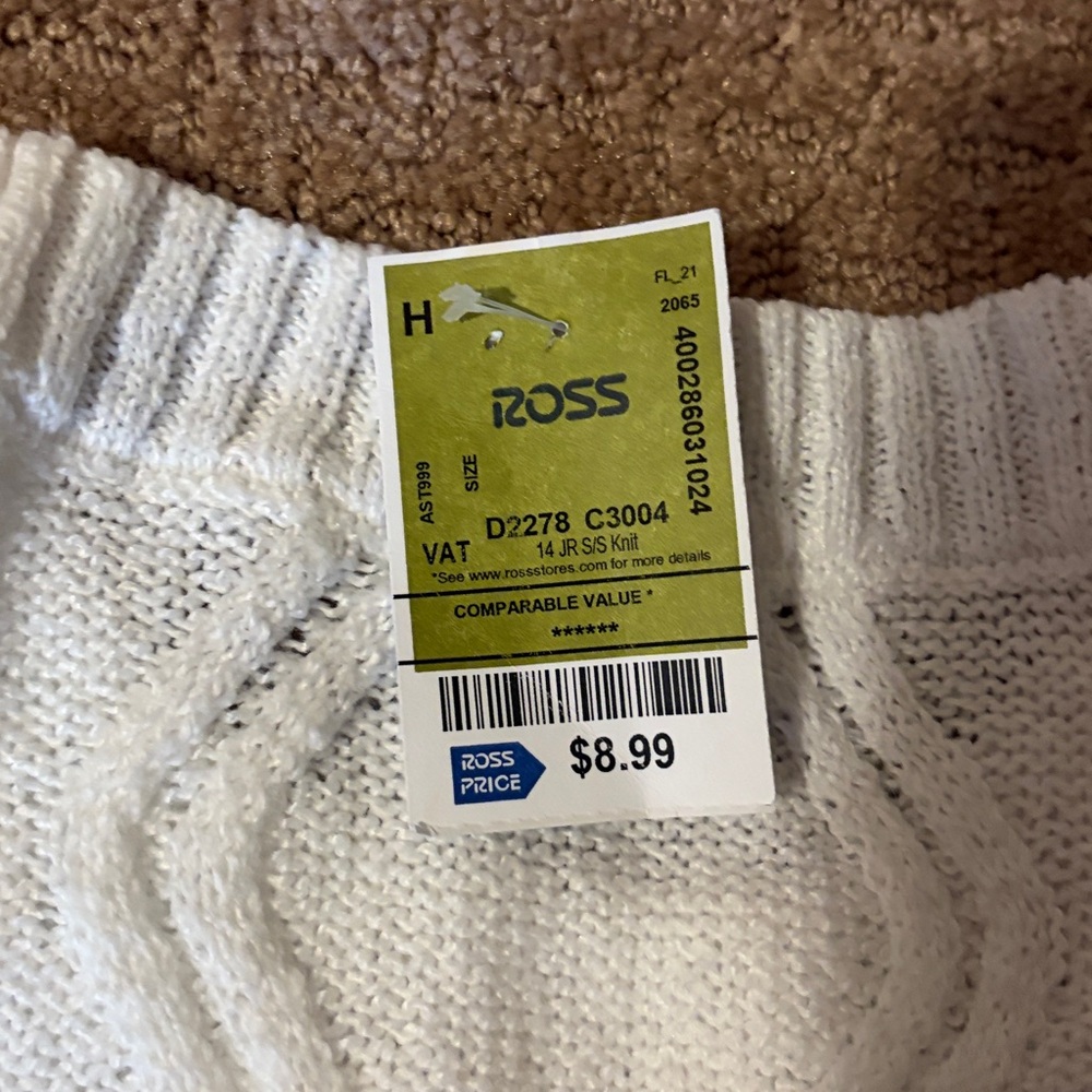 Cable knit sweater - Picture 3 of 4